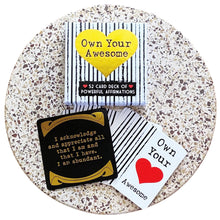 Load image into Gallery viewer, Own Your Awesome Affirmation Cards